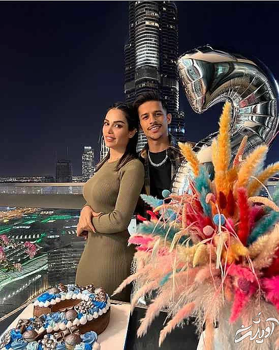 جدیدترین عکس لو رفته از همسر مهدی قائدی ! - باز با لباس جذب !